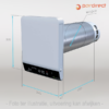 Decentrale WTW unit - Breezy 160 E - Afbeelding 2