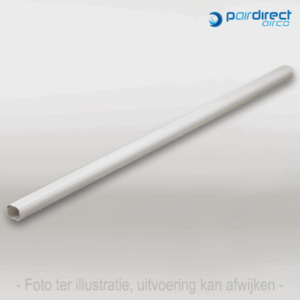 Kabelgoot SD-77-W Ø77 mm, lengte 2 mtr. Wit